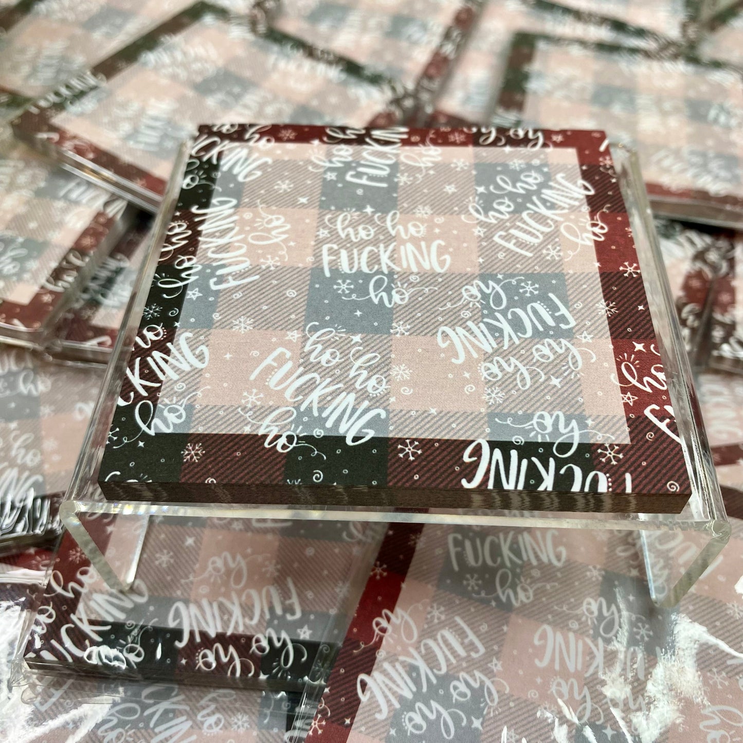 The Sticky Note Collection - Adult, Christmas Ho Ho Fucking Ho