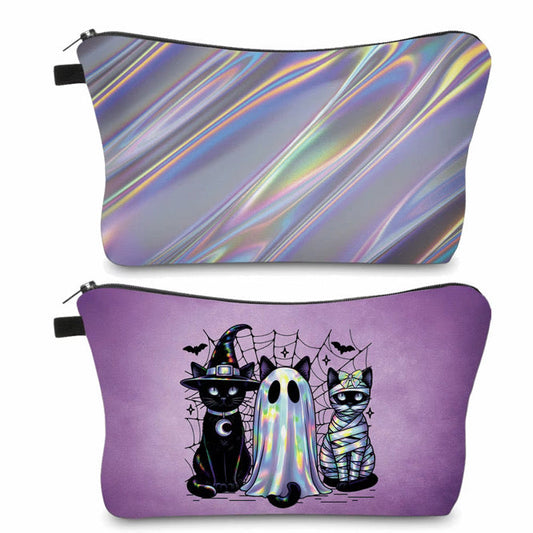 Pouch - Cat Holographic Ghost