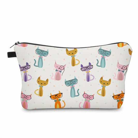 Pouch - Cat Nerdy Glasses