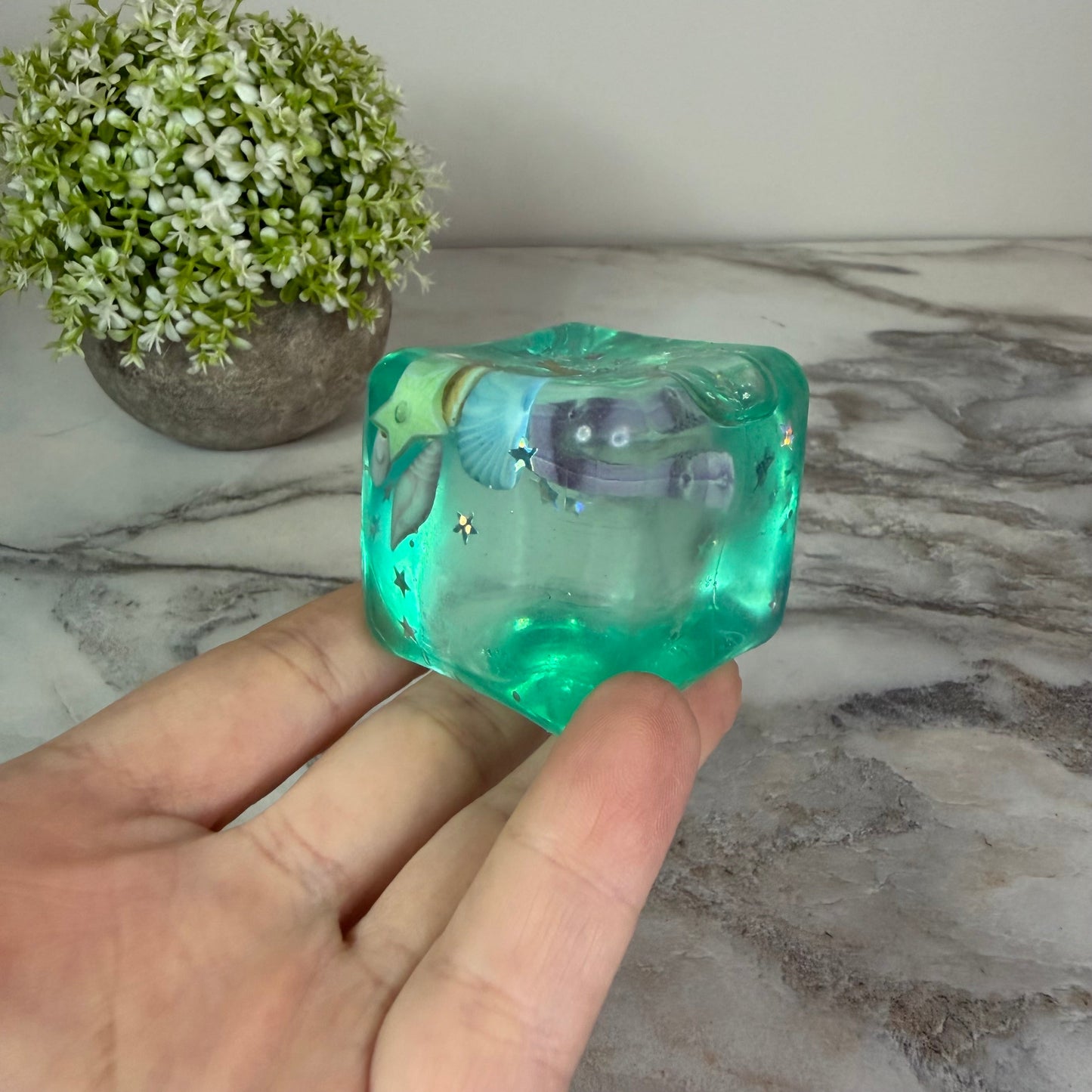 Ice Cube Squishy Toy - Under The Sea - PREORDER
