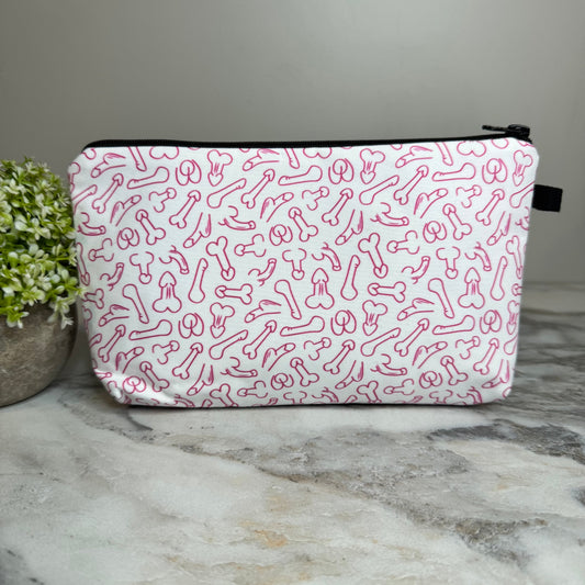 Pouch - Humor Adult, Pink Penis
