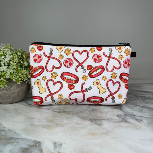 Pouch - Dog, Leash Heart Paw