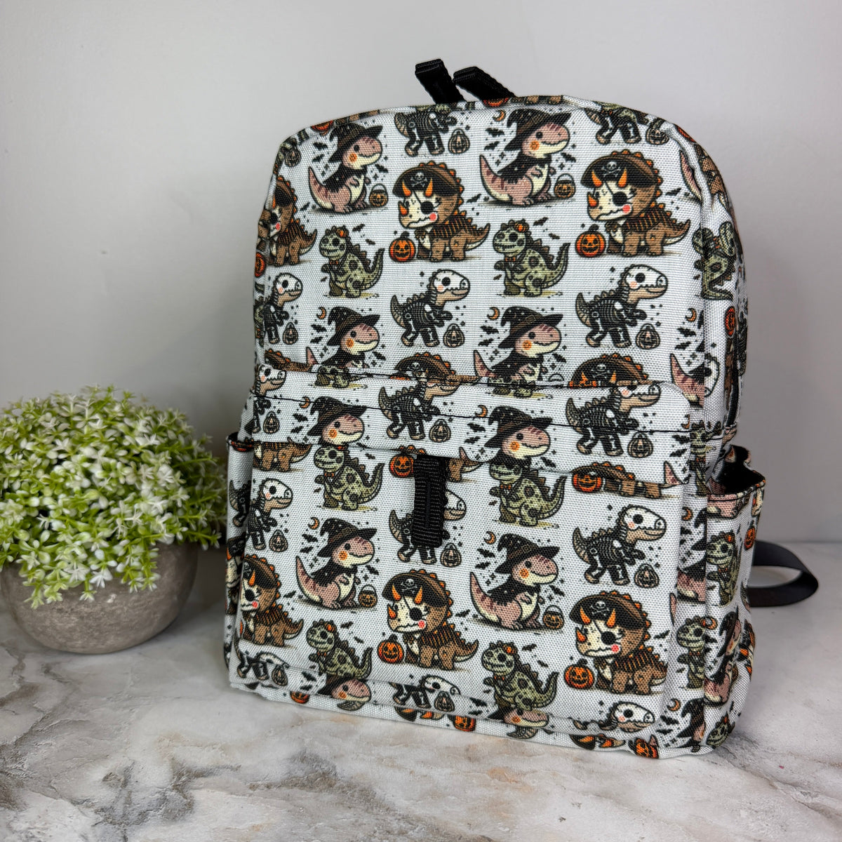 Mini Backpack - Halloween - Dino Trick or Treat