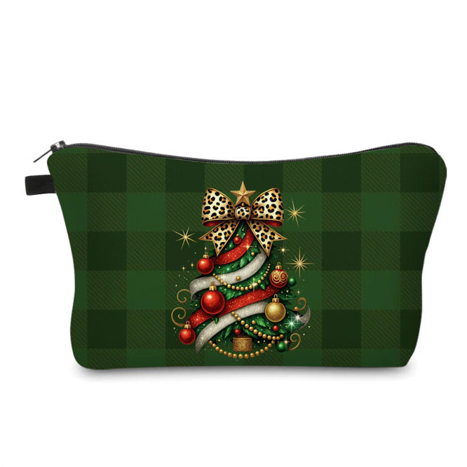 Pouch - Christmas Tree Plaid