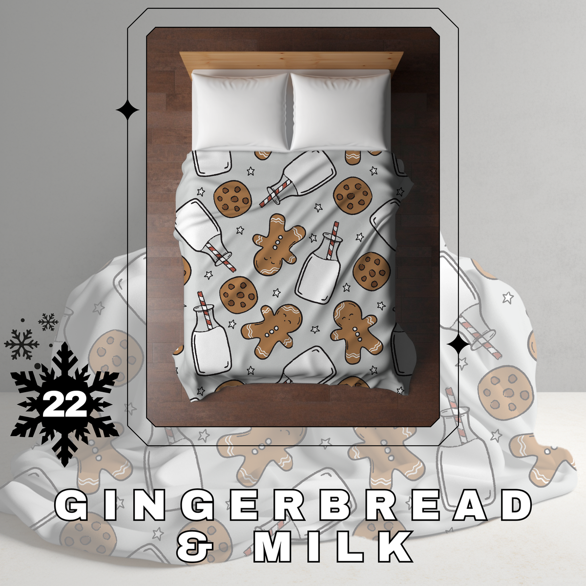 Blanket Christmas #22 - Gingerbread & Milk - PREORDER