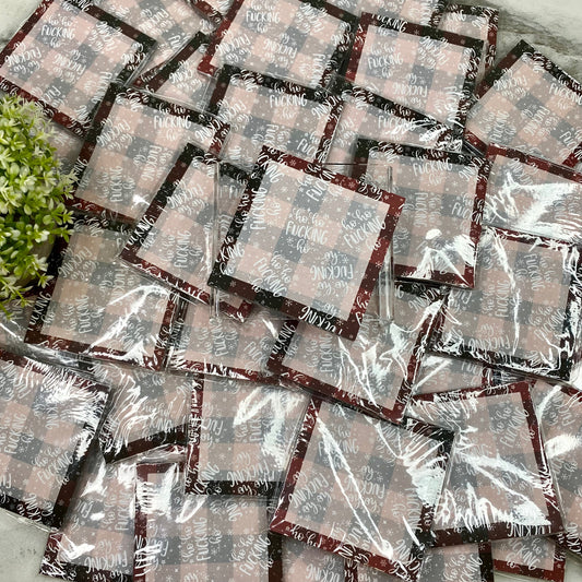 The Sticky Note Collection - Adult, Christmas Ho Ho Fucking Ho