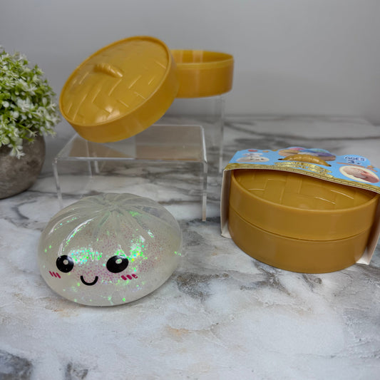 Squishy Toy - Viral Dumpling, Glitter - PREORDER