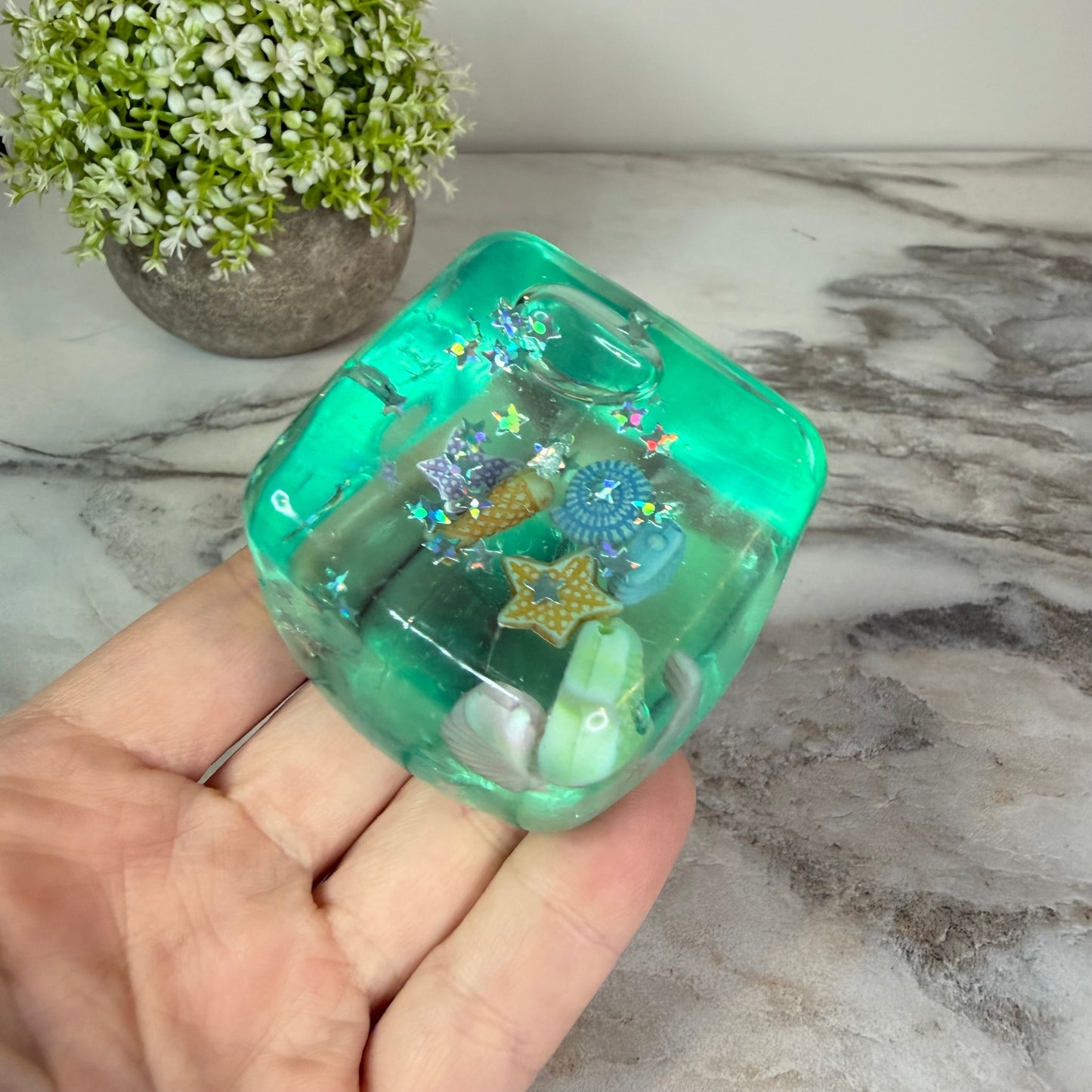 Ice Cube Squishy Toy - Under The Sea - PREORDER