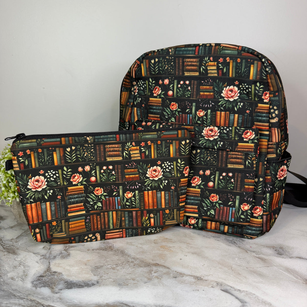 Mini Backpack - Book Roses