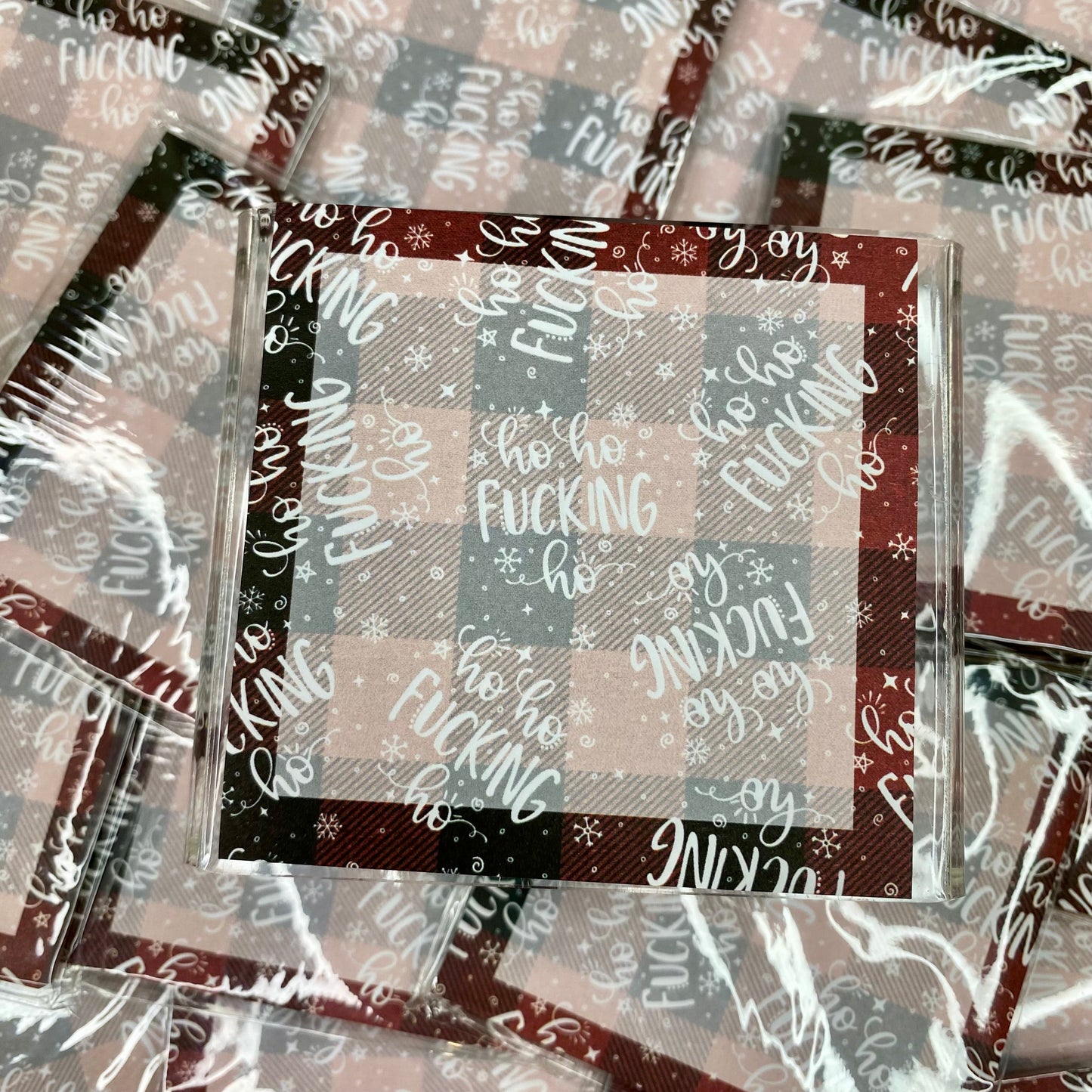 The Sticky Note Collection - Adult, Christmas Ho Ho Fucking Ho