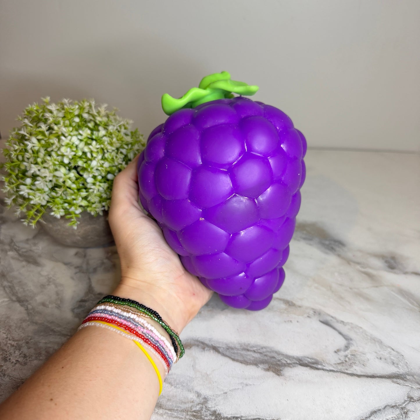 Squishy Toy - Grape Dough, Jumbo