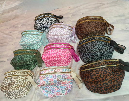 Roni - Animal Print - Nylon Crossbody - PREORDER