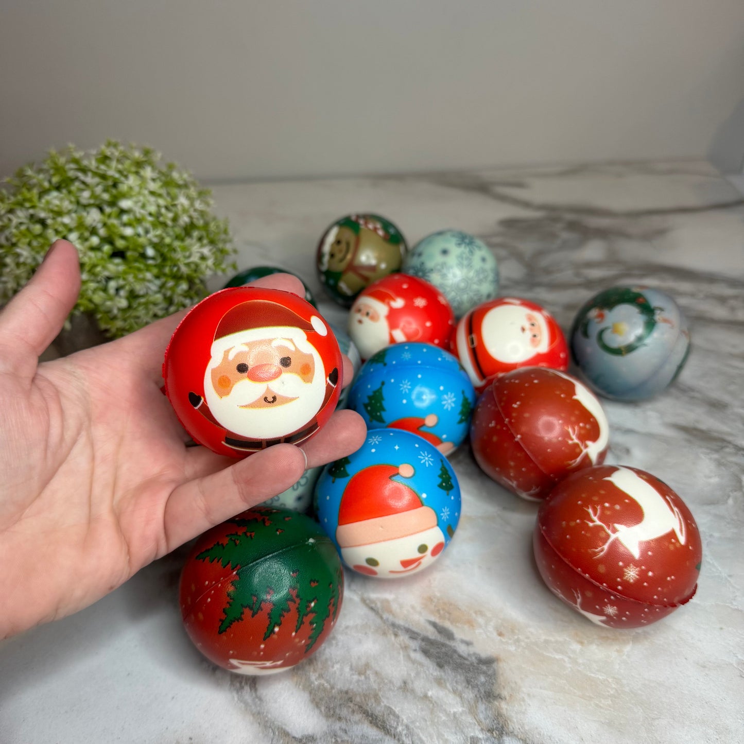 Christmas Stress Ball Toy