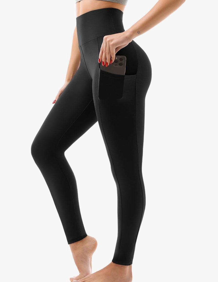 Black Leggings with Pockets