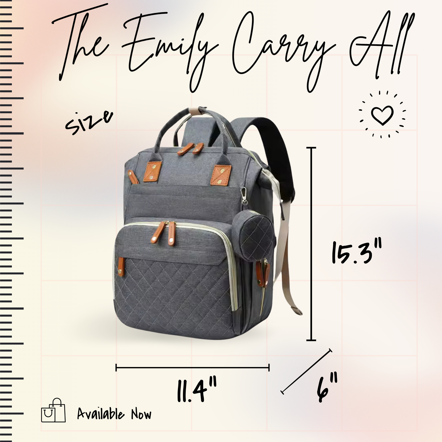 Emily Travel Bag - Quilted Solids